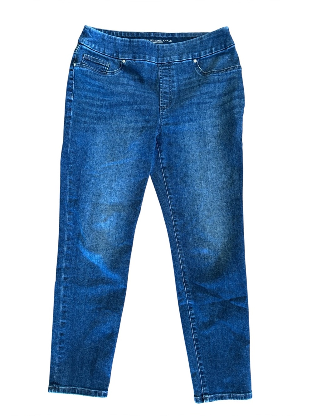Chico's Pull On Jegging Blue Ankle Jean Size .5 (6)
